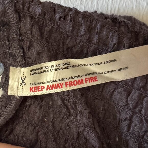 NWT Free People Adella Bralette Bra | Charcoal | Medium - Picture 5 of 6